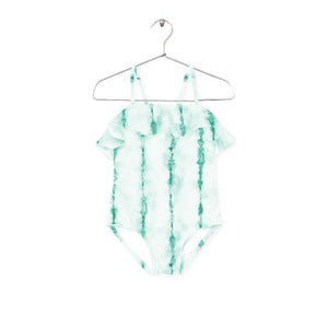 TIE DYE swimsuit    Green