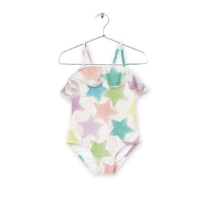 Star print swimsuit