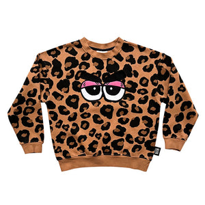 BAD MOOD Sweatshirt / Brown