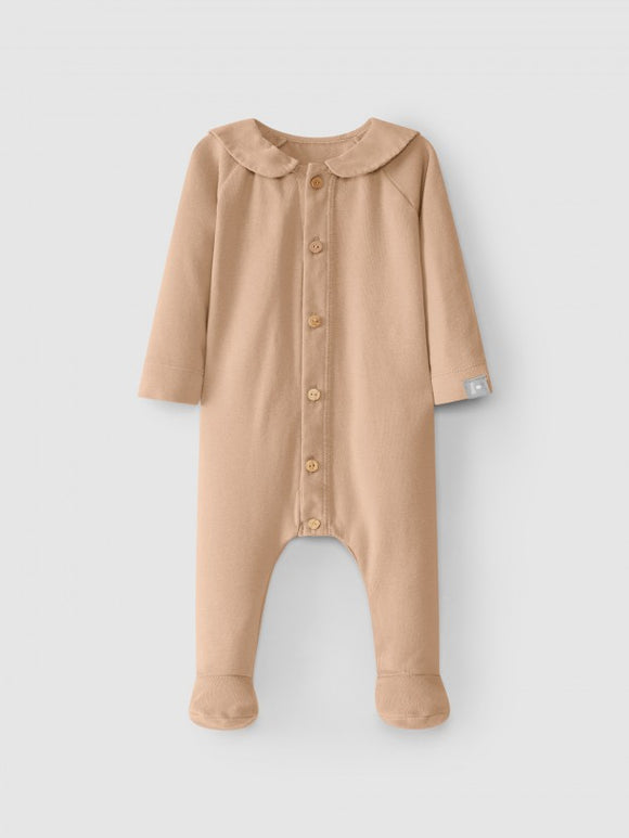 Babygrow w/ Collar / Nude