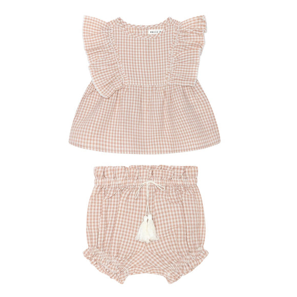 Small Dreamer BELL-FREEDOM SET / Pink vichy