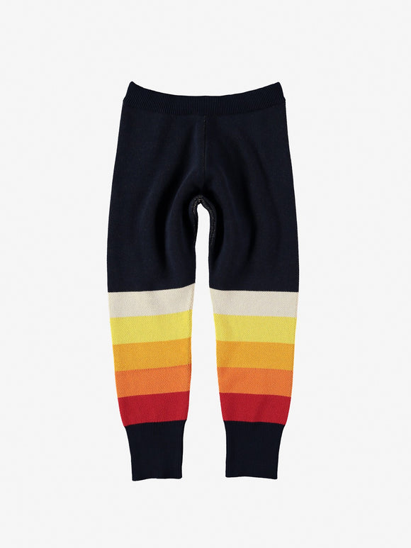 Sunset Tricot Jogger  navy