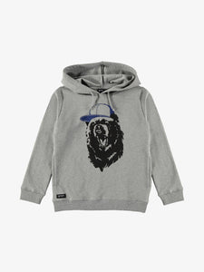 Bear Big Hoodie melange