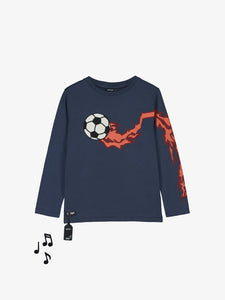 Goal Sound Tee / Navy