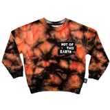 NOT OF THIS EARTH Sweatshirt / Tie Dye