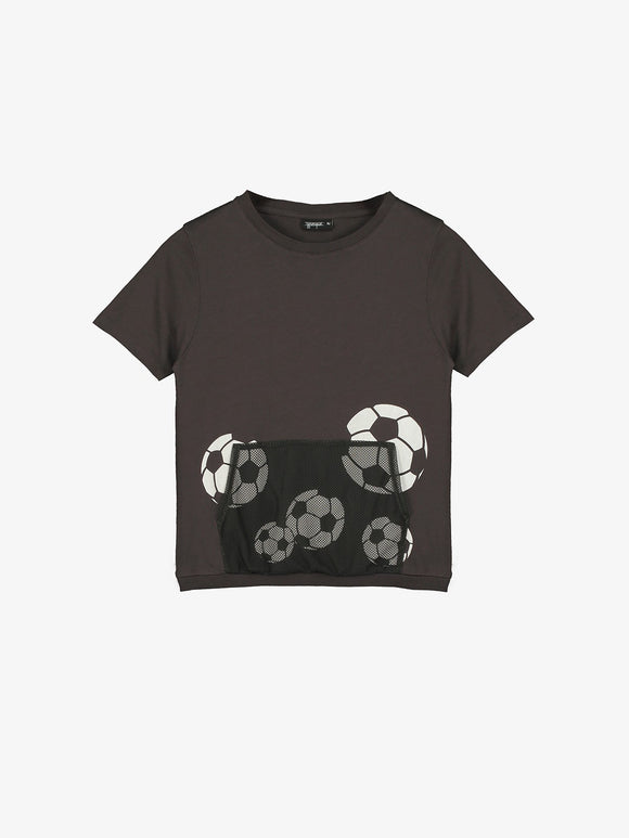 SOCCER BALLS BIG TEE  ASPHALT