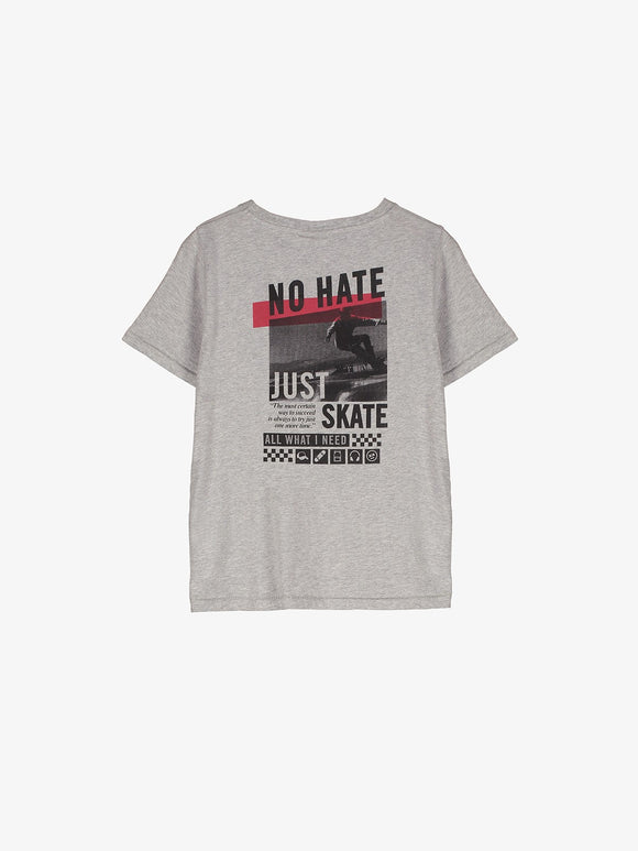 URBAN SKATER TEE  MELANGE