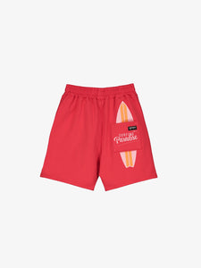 SURFER SHORTS  CHERRY