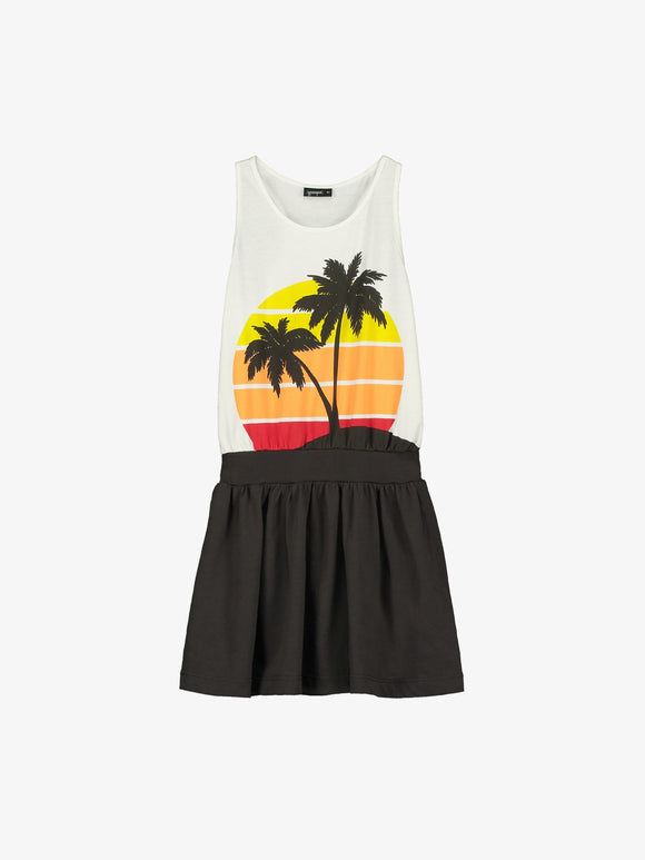 SUNSET WAIST DRESS  CRU