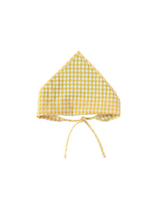 GINGHAM BANDANA YELLOW