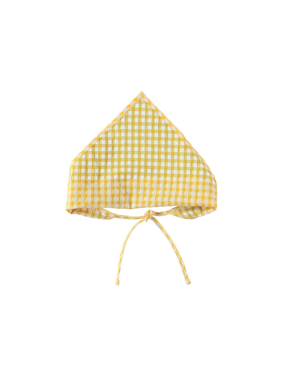 GINGHAM BANDANA YELLOW