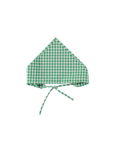 GINGHAM BANDANA GREEN