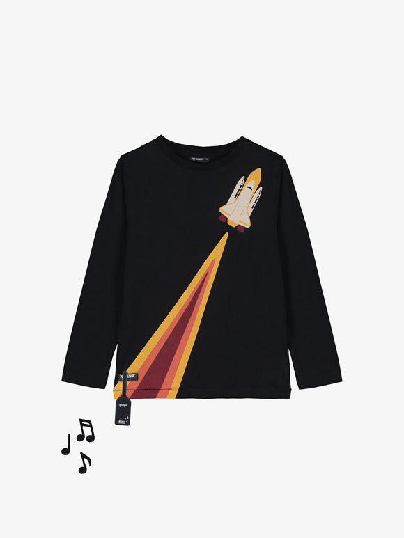 Starship Sound Tee / black