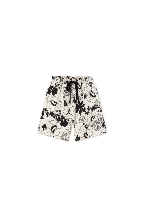 Aloha Fleece Shorts  Cream