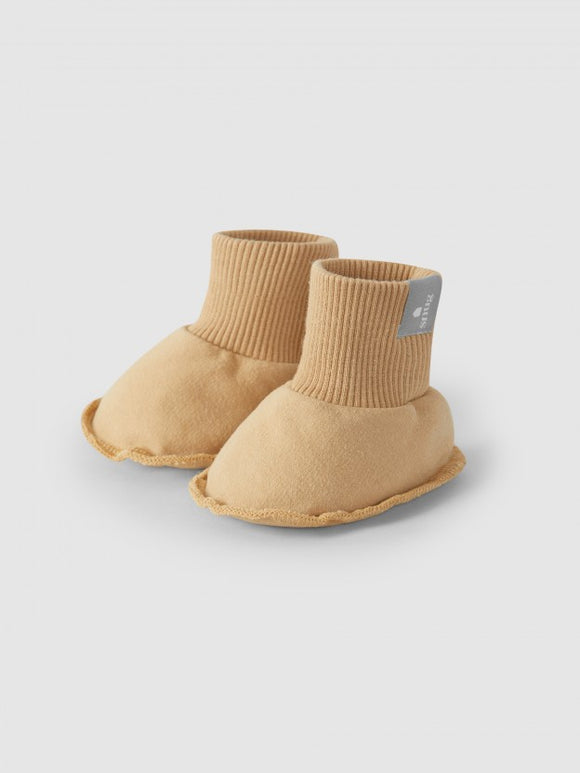 Booties in Carded plush / Almond