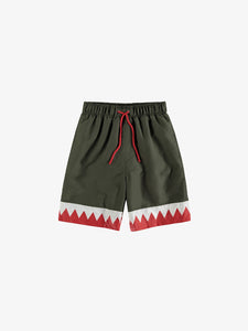 ANIMAL SWIM LAYERED SHORTS / Olive