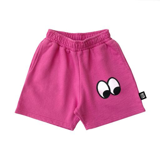 EYEBALL Pink Board Shorts / Shocking Pink