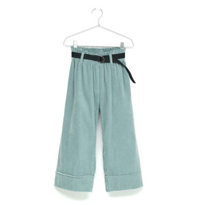 ANDORINE Loose Fitting Culottes / Mint