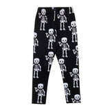 FRIENDLY SKELETON Leggings Black