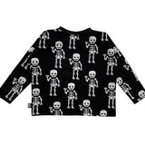 FRIENDLY SKELETON Longsleeve  Black