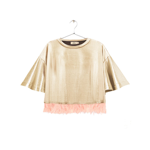 Embellished Top / Gold