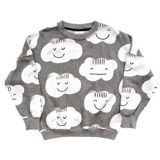 HAPPY CLOUD Sweater / Vintage Grey