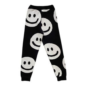 HAPPY Knit Leggings   Black