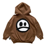 HAPPY SAD Hoodie  Brown