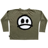 HAPPY SAD Longsleeve Vintage Green