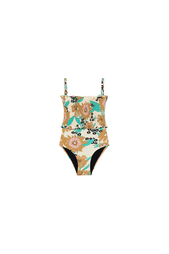 Hawaii Bathing Suit   Flower Print