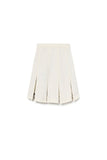 Heavy Aloha Straight Skirt  cream