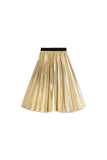 Hula Pleated Pants Gold