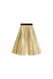 Hula Pleated Pants Gold