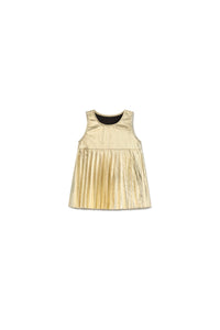 Hula Pleated Top  Gold