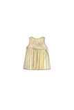 Hula Pleated Top  Gold