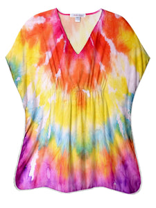 I Love You Forever Beach Cover-up Multicolor