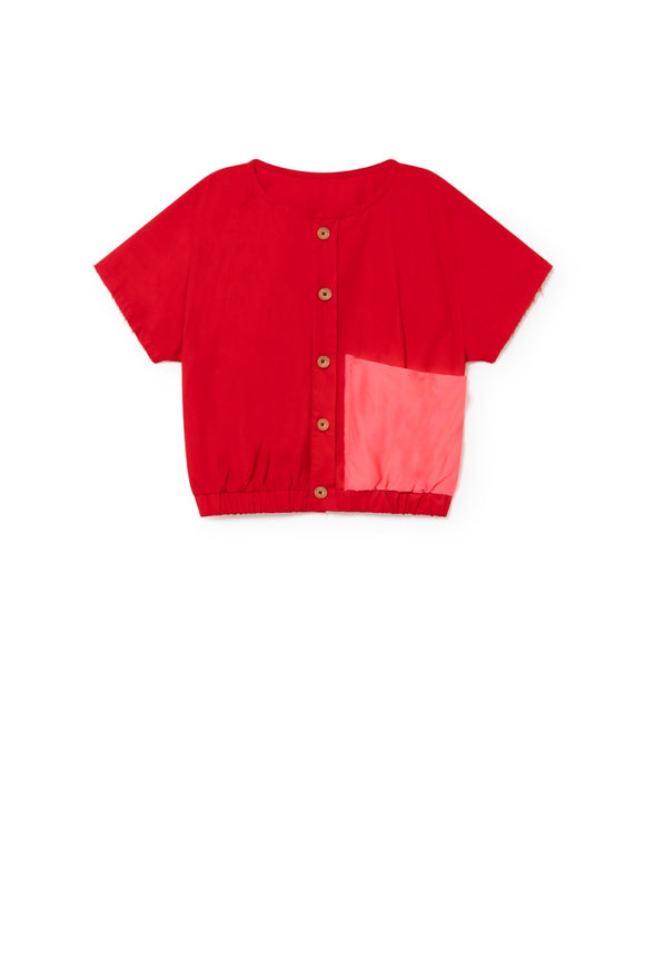 Kawaii Shirt / red-pink