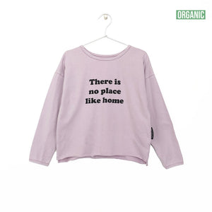 LONG SLEEVED PRINTED T-SHIRT-lavender