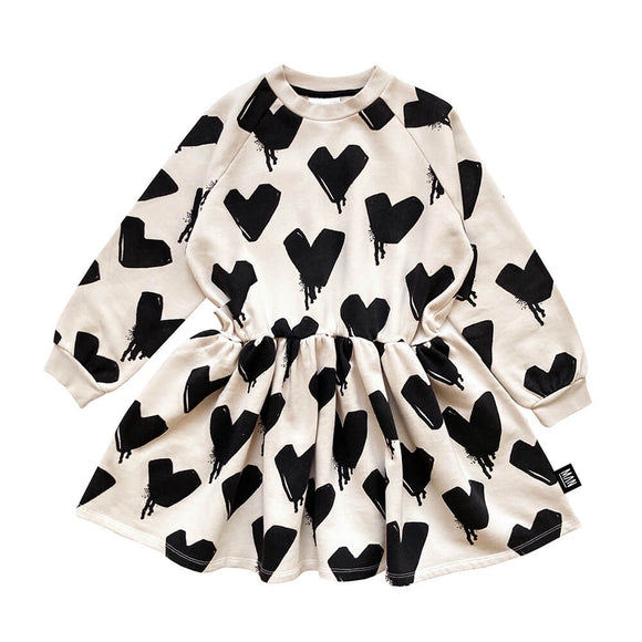 MELTING HEART Sweater Dress Fog