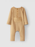 Romper Carded jersey w/pocket / Almond