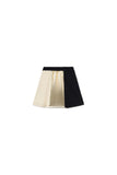 Shave Ice Mini Skirt  cream gold black