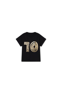 Soft 10 T-shirt Black