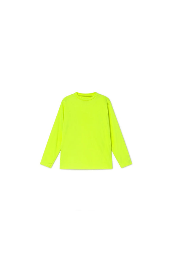 Soft Cubic T-shirt / Yellow neon