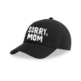 SORRY MUM Baseball Cap / Black