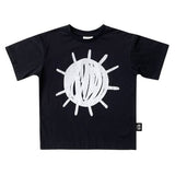 SUN IS OUT Skate T-shirt / Black