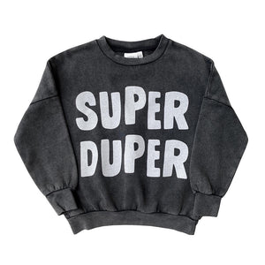 SUPER DUPER Sweater Vintage Grey