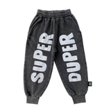 SUPER DUPER Sweatpants  Vintage Grey