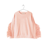 Embellished Sweatshirt / Peach