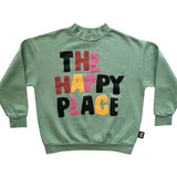 THE HAPPY PLACE Sweatshirt / Deep Grass