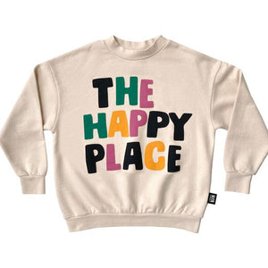 THE HAPPY PLACE Sweatshirt / Sandshell